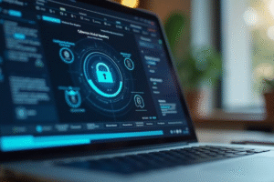 Illustration of Beaconsoft Main News as a modern news hub for viral topics and internet trends.